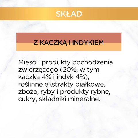 PURINA NESTLE Gourmet Gold mokra karma dla kota z kaczką i indykiem 85g