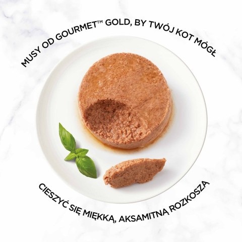 PURINA NESTLE PURINA Gourmet Gold Mus z indykiem - mokra karma dla kota - 85 g