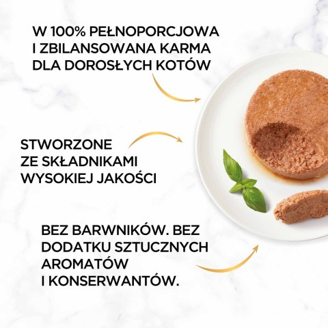PURINA NESTLE PURINA Gourmet Gold Mus z indykiem - mokra karma dla kota - 85 g