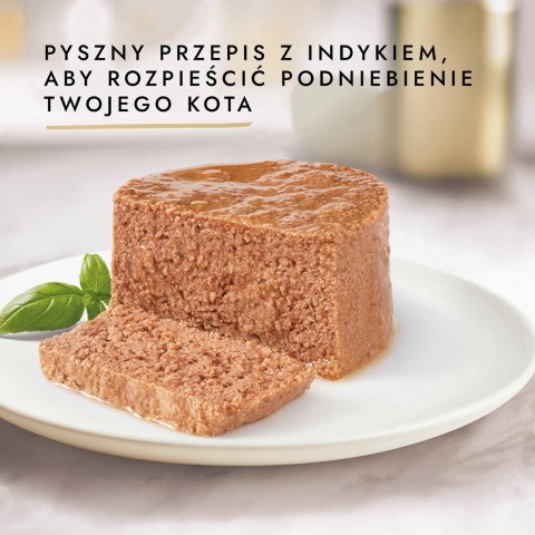 PURINA NESTLE PURINA Gourmet Gold Mus z indykiem - mokra karma dla kota - 85 g