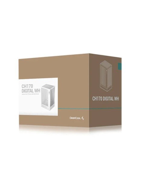 DEEPCOOL Obudowa DeepCool CH170 DIGITAL WH DEEPCOOL Obudowa DeepCool CH170 DIGITAL WH