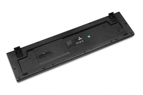 IBOX Zestaw klawiatura + mysz IBOX DESKTOP PRO KIT IKMS606W (USB 2.0; (US); kolor czarny; optyczna; 1200 DPI)