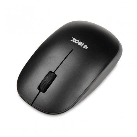 IBOX Zestaw klawiatura + mysz IBOX DESKTOP PRO KIT IKMS606W (USB 2.0; (US); kolor czarny; optyczna; 1200 DPI)