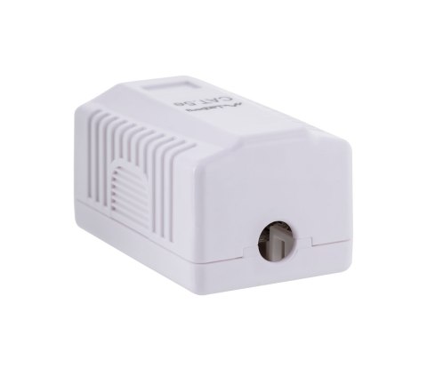 Lanberg Gniazdo natynkowe Lanberg OU5-0001-W (RJ-45; kat. 5e; UTP; kolor biały) Lanberg Gniazdo natynkowe Lanberg OU5-0001-W (RJ-45; kat. 5e; UTP; kolor biały)