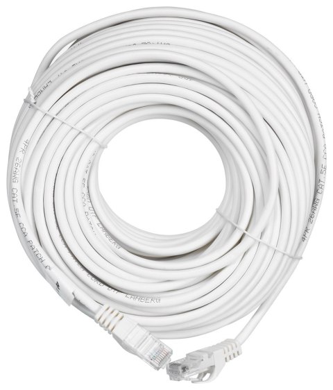Lanberg LANBERG PATCHCORD UTP KAT.5E 30M BIAŁY (FLUKE PASSED) PCU5-10CC-3000-W
