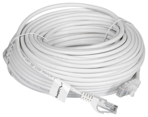 Lanberg LANBERG PATCHCORD UTP KAT.5E 30M BIAŁY (FLUKE PASSED) PCU5-10CC-3000-W