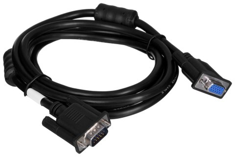 Lanberg Kabel Lanberg CA-VGAC-10CC-0018-B+ (D-Sub (VGA) M - D-Sub (VGA) F; 1,8m; kolor czarny) Lanberg Kabel Lanberg CA-VGAC-10CC-0018-B+ (D-Sub (VGA) M - D-Sub (VGA) F; 1,8m; kolor czarny)