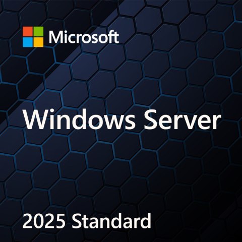 Microsoft (OEM) Microsoft Windows Svr Std 2025 64Bit PL DVD 16 core OEM Microsoft (OEM) Microsoft Windows Svr Std 2025 64Bit PL DVD 16 core OEM