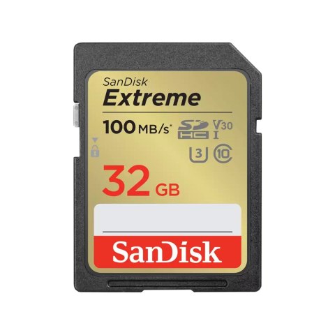 SanDisk SANDISK EXTREME SDHC 32 GB 100/60 MB/s C10 V30 UHS-