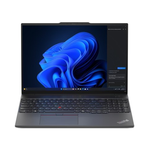 Lenovo Lenovo ThinkPad E16 G2 Ryzen 7 7735HS 16.0" WUXGA IPS 300nits AG 16GB DDR5 4800 SSD512 Radeon 680M W11Pro Black 3Y OnSite
