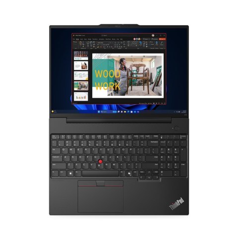 Lenovo Lenovo ThinkPad E16 G2 Ryzen 7 7735HS 16.0" WUXGA IPS 300nits AG 16GB DDR5 4800 SSD512 Radeon 680M W11Pro Black 3Y OnSite
