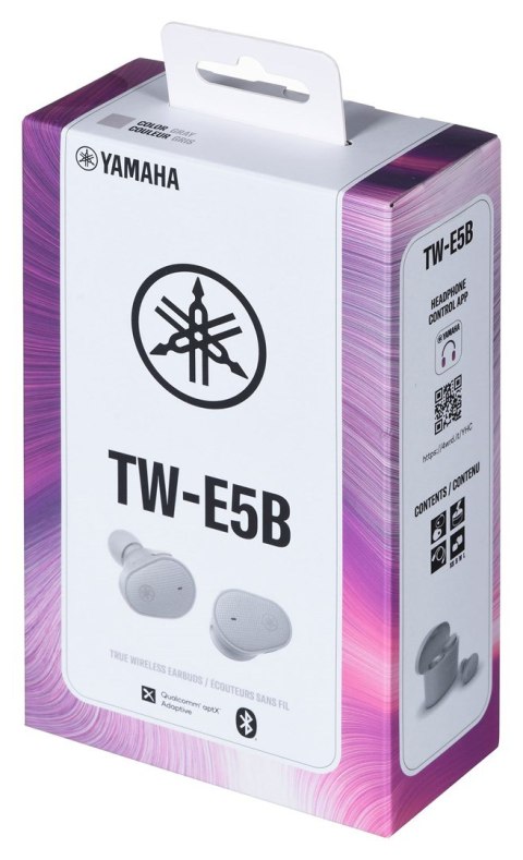 Yamaha Słuchawki bezprzewodowe douszne Yamaha TW-E5B szare