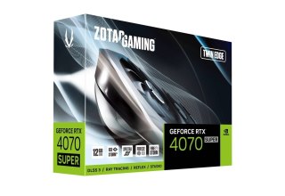 ZOTAC Karta graficzna ZOTAC GAMING GeForce RTX 4070 SUPER Twin Edge