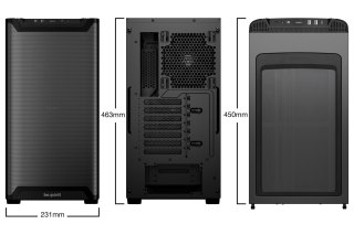 BE QUIET! OBUDOWA BE QUIET! PURE BASE 501 Airflow Window Black