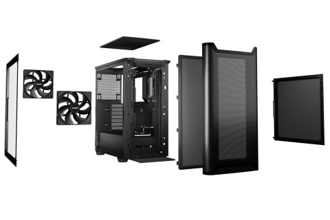 BE QUIET! OBUDOWA BE QUIET! PURE BASE 501 Airflow Window Black