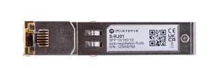 MikroTik Wkładka SFP Mikrotik S-RJ01 1.25Gbps RJ45  100m
