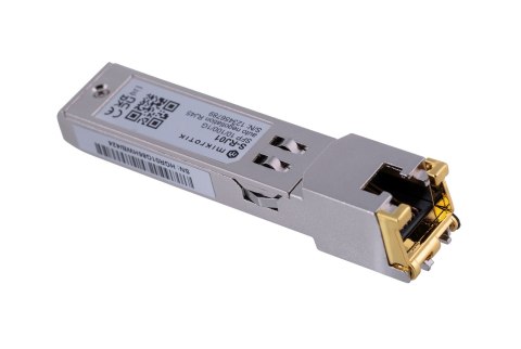 MikroTik Wkładka SFP Mikrotik S-RJ01 1.25Gbps RJ45 100m MikroTik Wkładka SFP Mikrotik S-RJ01 1.25Gbps RJ45 100m