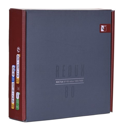 Noctua Wentylator NOCTUA redux 80mm PWM 325 - 1800 RPM Noctua Wentylator NOCTUA redux 80mm PWM 325 - 1800 RPM
