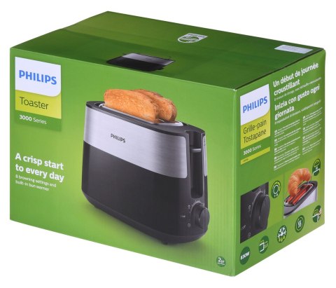 Philips Toster Philips HD2516/90 (830W; kolor czarny)