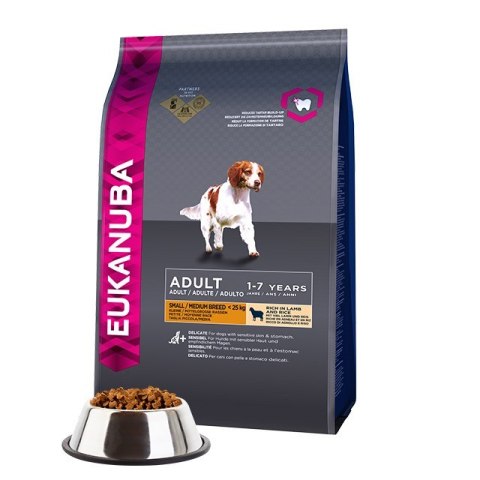 EUKANUBA EUKANUBA Adult Small&Medium Breeds rich in lamb & rice - sucha karma dla psa - 12 kg EUKANUBA EUKANUBA Adult Small&Medium Breeds rich in lamb & rice - sucha karma dla psa - 12 kg