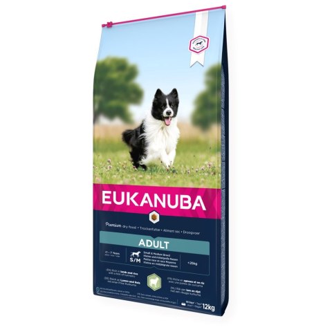 EUKANUBA EUKANUBA Adult Small&Medium Breeds rich in lamb & rice - sucha karma dla psa - 12 kg EUKANUBA EUKANUBA Adult Small&Medium Breeds rich in lamb & rice - sucha karma dla psa - 12 kg
