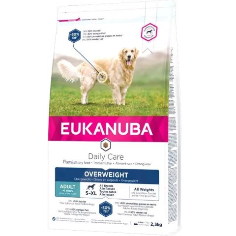 EUKANUBA EUKANUBA Daily Care Overweight - sucha karma dla psa - 12 kg EUKANUBA EUKANUBA Daily Care Overweight - sucha karma dla psa - 12 kg