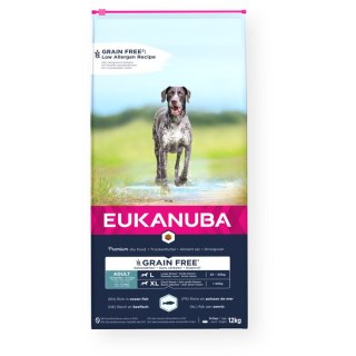 EUKANUBA EUKANUBA Grain Free Duże rasy - sucha karma dla psa - 12 kg