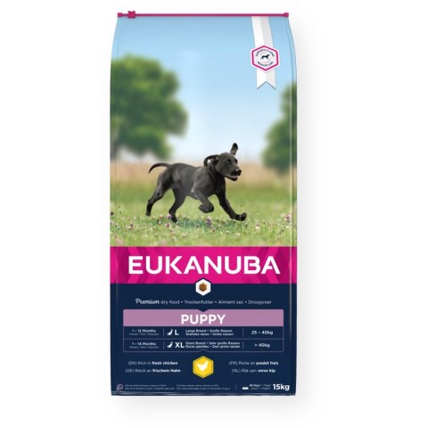 EUKANUBA EUKANUBA Growing Puppy Large Breed - sucha karma dla szczeniąt ras dużych - 15 kg EUKANUBA EUKANUBA Growing Puppy Large Breed - sucha karma dla szczeniąt ras dużych - 15 kg