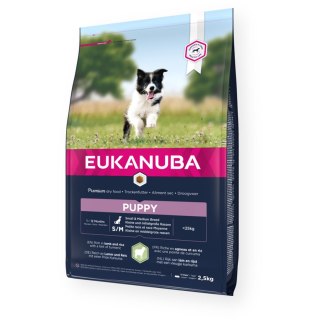 EUKANUBA EUKANUBA Puppy & Junior Small & Medium Lamb & Rice - sucha karma dla szczeniąt - 2,5 kg