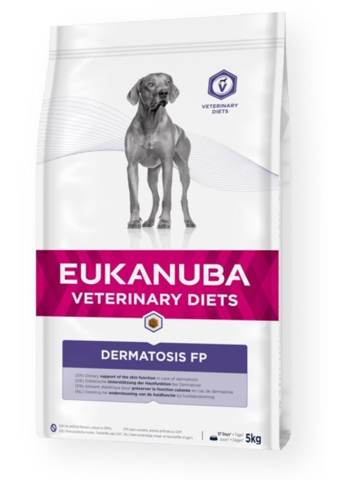 EUKANUBA EUKANUBA Veterinary Diets Dermatosis FP Fish & Potato - sucha karma dla psa - 5 kg EUKANUBA EUKANUBA Veterinary Diets Dermatosis FP Fish & Potato - sucha karma dla psa - 5 kg
