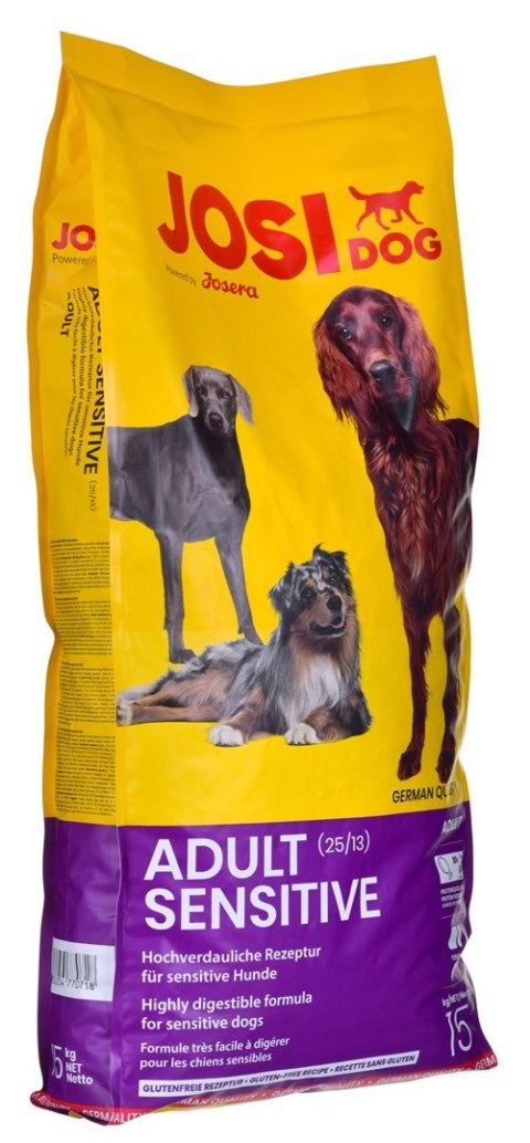 JOSERA Josera JosiDog Adult Sensitive sucha dla psów 15kg JOSERA Josera JosiDog Adult Sensitive sucha dla psów 15kg