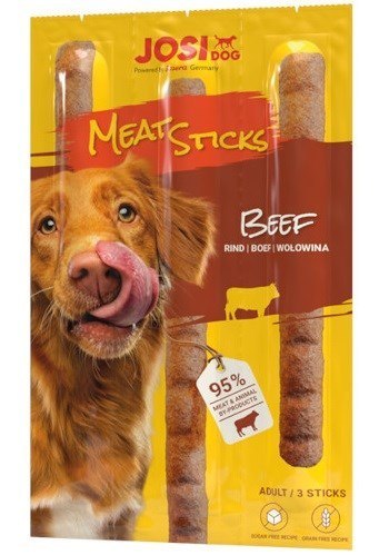 JOSERA JosiDog Meat Sticks wołowina 33g 3szt JOSERA JosiDog Meat Sticks wołowina 33g 3szt