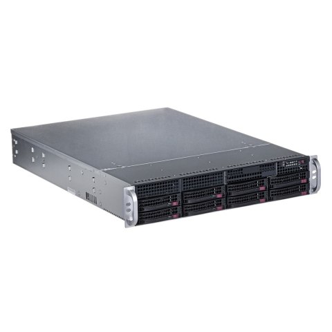 Supermicro OBUDOWA SERWEROWA SUPERMICRO CSE-825TQC-R802LPB (Black 2U SC825TQC SAS3 LP Chassis w/ Red. 800W PWS)