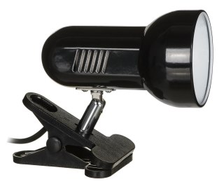 Activejet Lampka na biurko mocowana na klips kolor czarny metalowa duży gwint E27