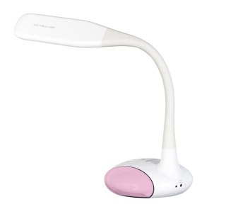 Activejet Nowoczesna lampka na biurko wielokolorowa RGB LED Activejet VENUS RGB biała z funkcją oświetlenia nocnego