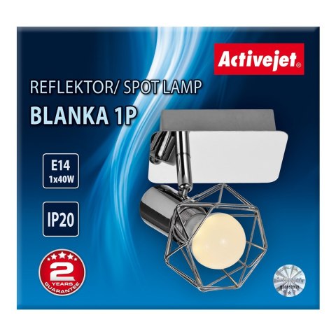 Activejet Reflektor Activejet AJE-BLANKA 1P (40 W; E14) Activejet Reflektor Activejet AJE-BLANKA 1P (40 W; E14)