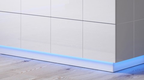 Cama MEBLE Oświetlenie REJA komoda 4S niebieskie