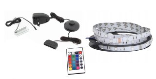 Cama MEBLE Oświetlenie komoda QIU 2D1K RGB