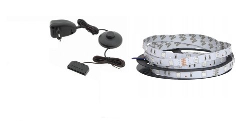 Cama MEBLE Oświetlenie szafka nocna QIU 2szt. niebieskie