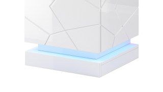 Cama MEBLE Oświetlenie szafka nocna QIU 2szt. niebieskie