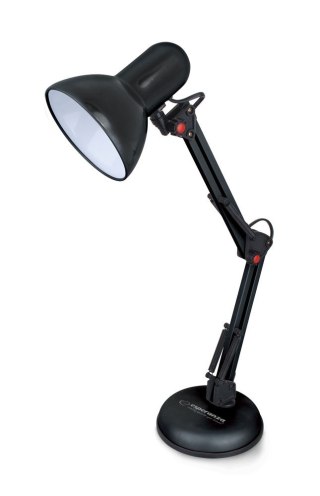 Esperanza ESPERANZA LAMPKA BIURKOWA E27 AVIOR CZARNA ELD112K