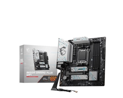 MSI Płyta główna MSI B650M GAMING PLUS WIFI MSI Płyta główna MSI B650M GAMING PLUS WIFI