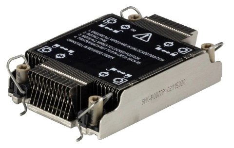 Supermicro CHŁODZENIE CPU PASYWNE SUPERMICRO SNK-P0077P Supermicro CHŁODZENIE CPU PASYWNE SUPERMICRO SNK-P0077P