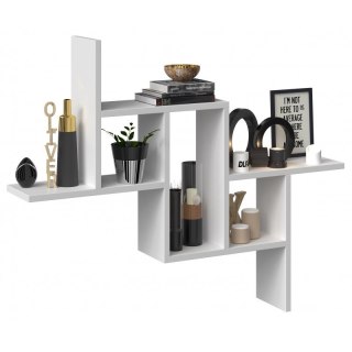 TOP E SHOP Pólka wisząca FIESTA 85x15xH73,5 biel