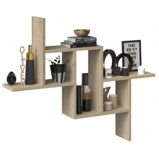 TOP E SHOP Pólka wisząca FIESTA 85x15xH73,5 sonoma