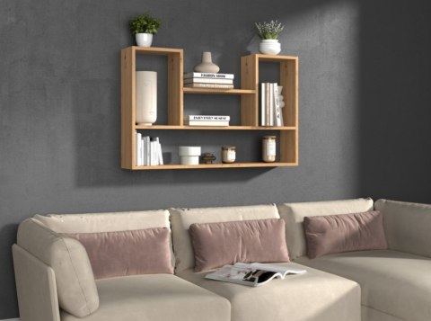 TOP E SHOP Regał wiszący BILBAO 4P 100x16xH60 artisan