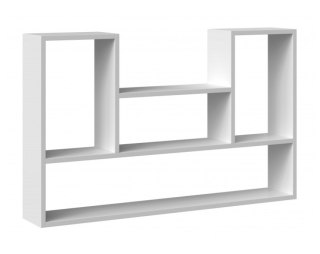 TOP E SHOP Regał wiszący BILBAO 4P 100x16xH60 biel