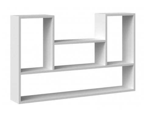 TOP E SHOP Regał wiszący BILBAO 4P 100x16xH60 biel TOP E SHOP Regał wiszący BILBAO 4P 100x16xH60 biel
