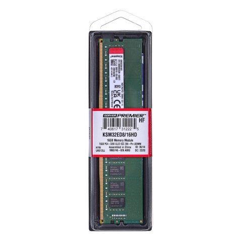 Kingston Kingston UDIMM ECC 16GB DDR4 2Rx8 Hynix D 3200MHz PC4-25600 KSM32ED8/16HD
