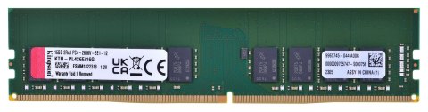 Kingston Pamięć Kingston dedykowana do HPE/HP 16GB DDR4-2666Mhz ECC Module Kingston Pamięć Kingston dedykowana do HPE/HP 16GB DDR4-2666Mhz ECC Module